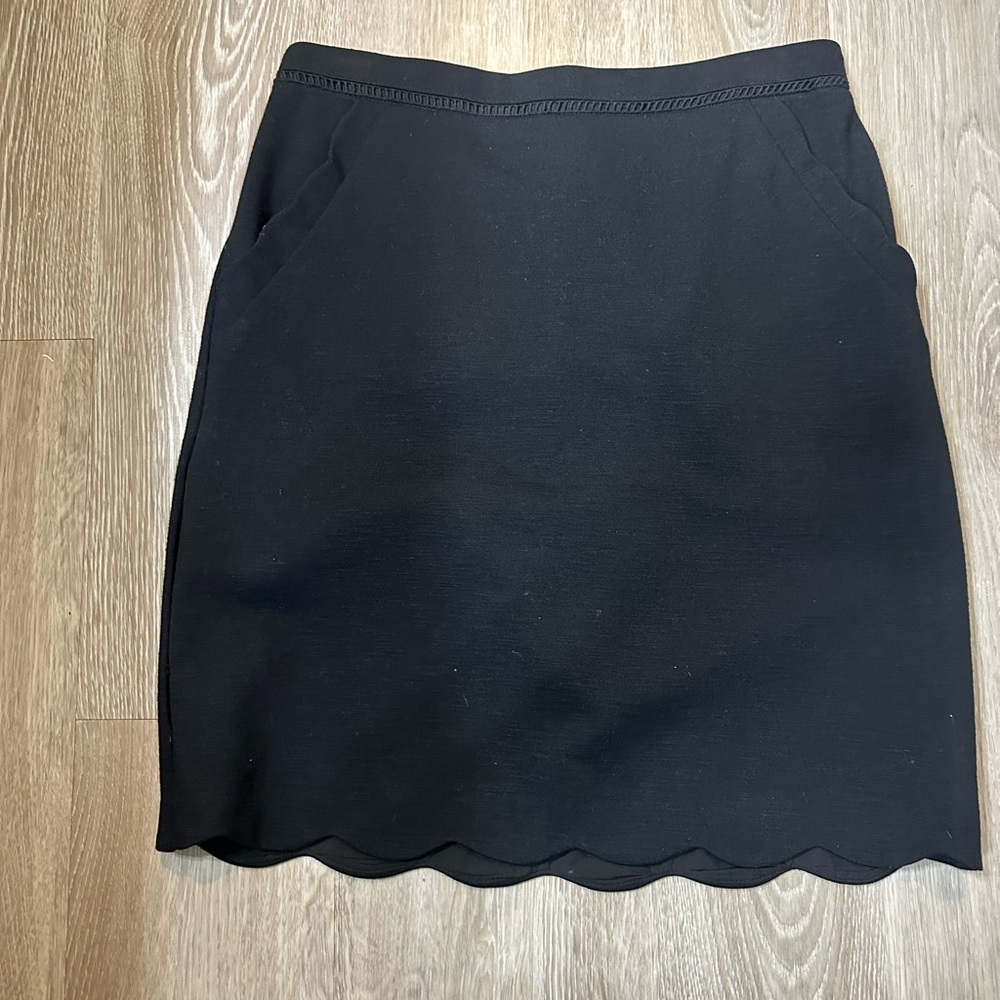 Black pencil skirt